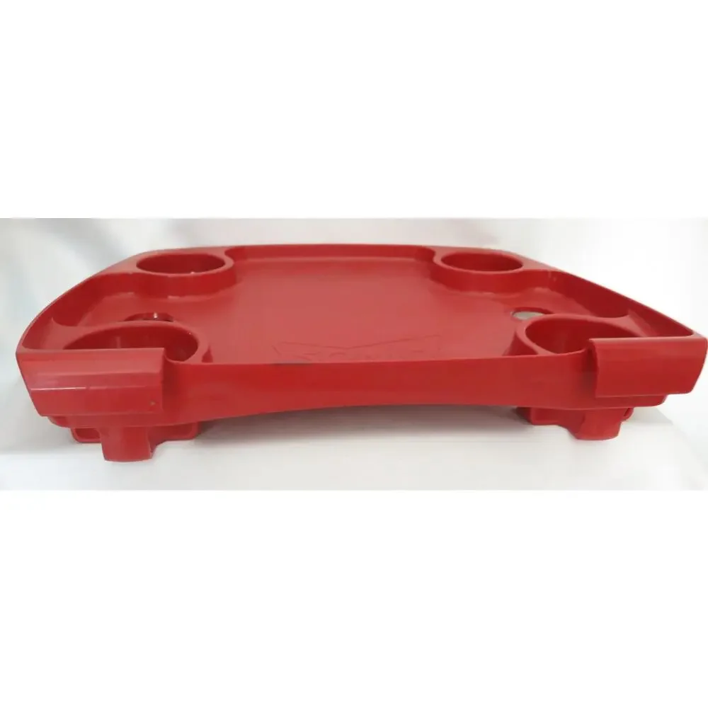 Sonic Drive In Carhop Tray Drinks Fast Food Hang on Car Window Plastic Red Retro